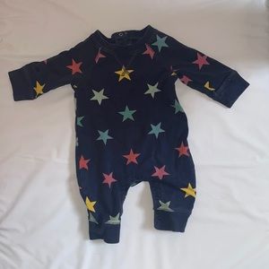 Primary star romper 3-6 months